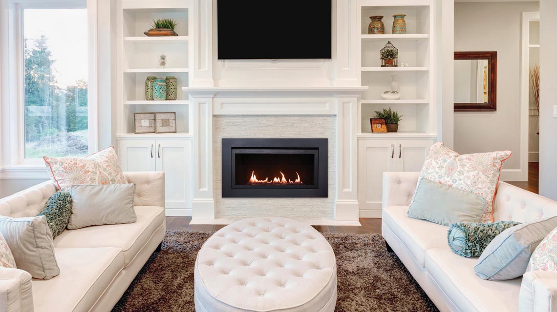 Built In Gas Fireplace